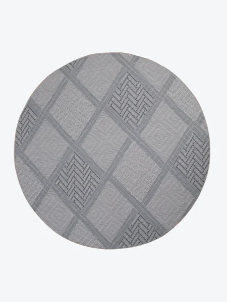 Gångmatta Edge Grey – Tvättbar & Halkfri (Måttbeställd per meter & Färdiga mått)