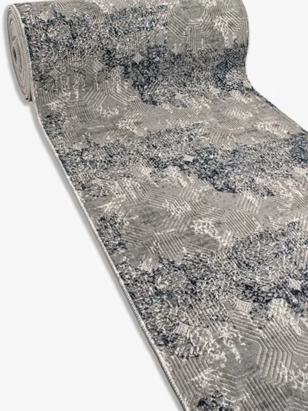 Gångmatta Mystic Grey – Tvättbar & Halkfri (Måttbeställd & Färdiga Mått)